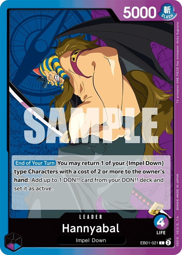 Image for Hannyabal (EB01-021) (EB-01) - One Piece Card Game
