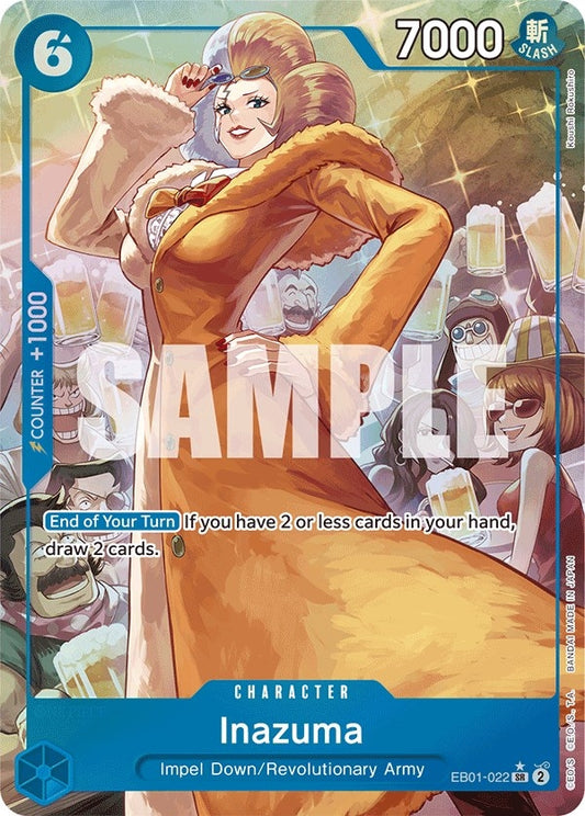 Image for Inazuma (Alternate Art) (EB01-022) (EB-01) - One Piece Card Game