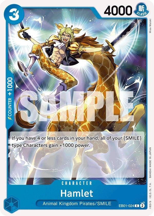 Image for Hamlet (EB01-024) (EB-01) - One Piece Card Game
