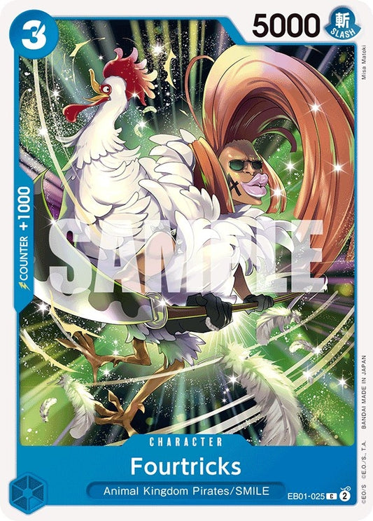 Image for Fourtricks (EB01-025) (EB-01) - One Piece Card Game