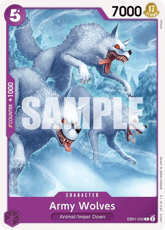 Image for Army Wolves (EB01-032) (EB-01) - One Piece Card Game