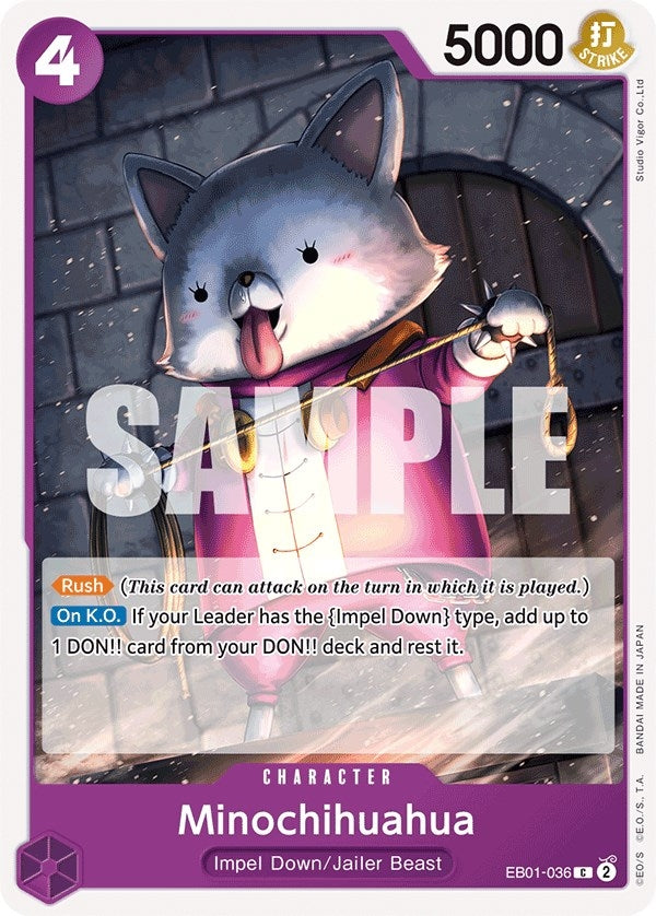 Image for Minochihuahua (EB01-036) (EB-01) - One Piece Card Game