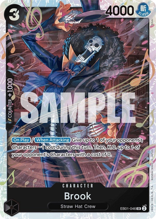 Image for Brook (046) (EB01-046) (EB-01) - One Piece Card Game