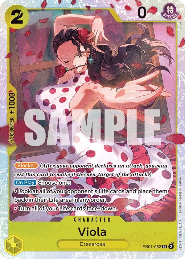 Image for Viola (EB01-052) (EB-01) - One Piece Card Game