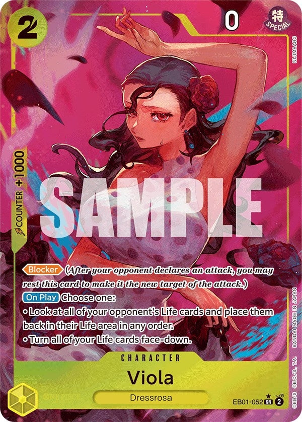 Image for Viola (Alternate Art) (EB01-052) (EB-01) - One Piece Card Game
