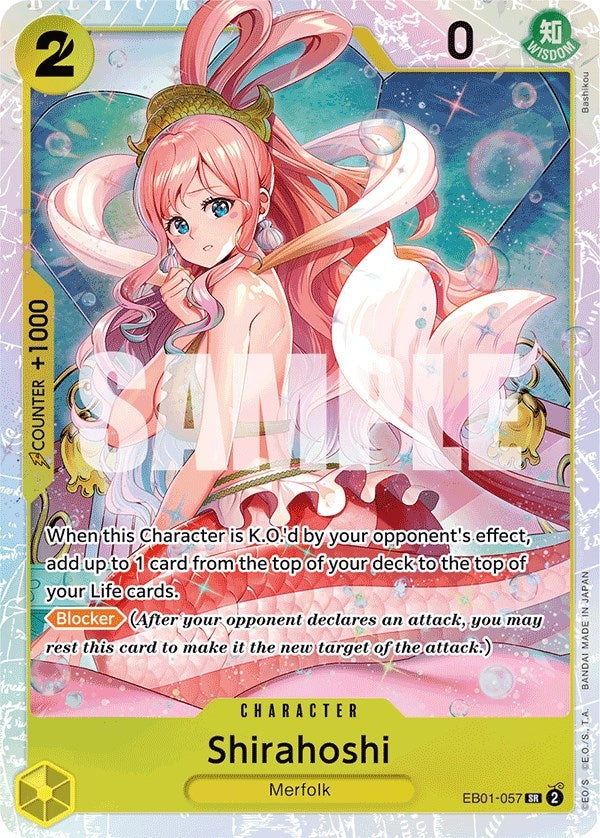 Image for Shirahoshi (EB01-057) (EB-01) - One Piece Card Game