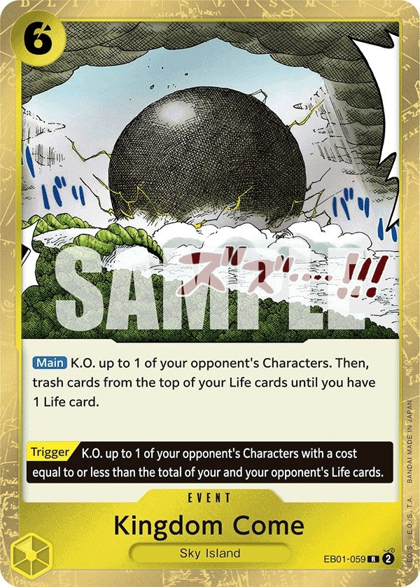 Image for Kingdom Come (EB01-059) (EB-01) - One Piece Card Game