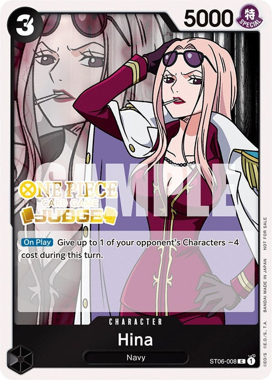 Image for Hina (Judge Pack Vol. 3) (ST06-008) (OP-PR) - One Piece Card Game