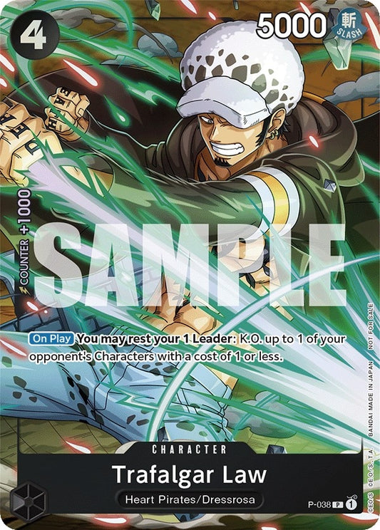 Image for Trafalgar Law (Event Pack Vol. 4) (P-038) (OP-PR) - One Piece Card Game