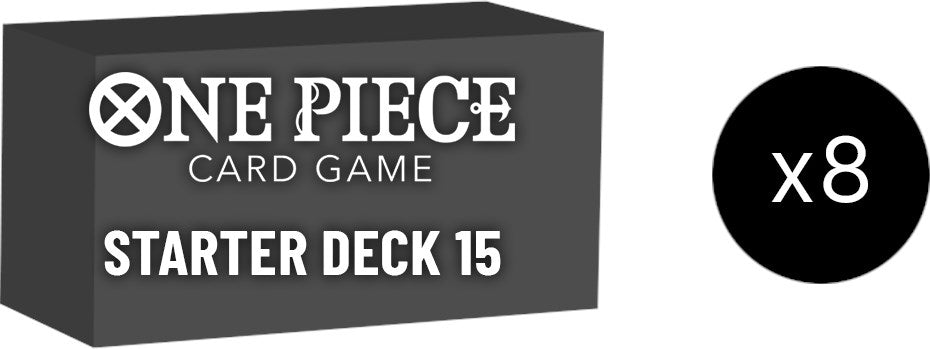 Image for Starter Deck 15: RED Edward.Newgate Display Case - One Piece Card Game