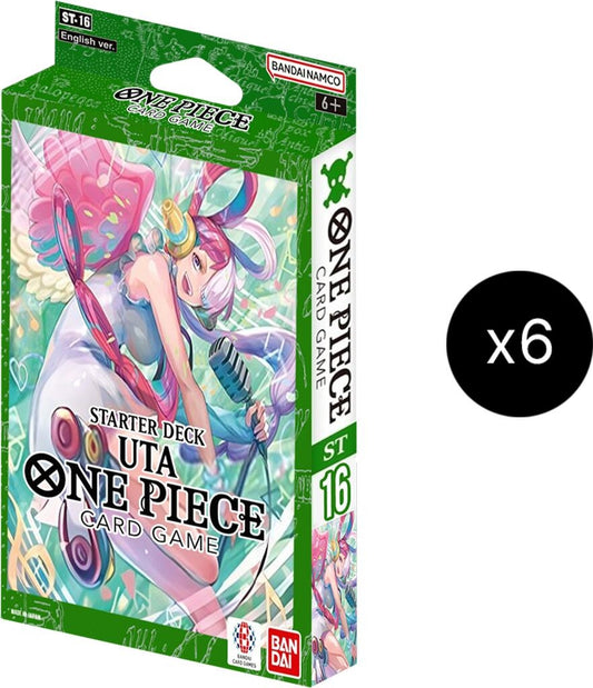 Image for Starter Deck 16: GREEN Uta Display - One Piece Card Game