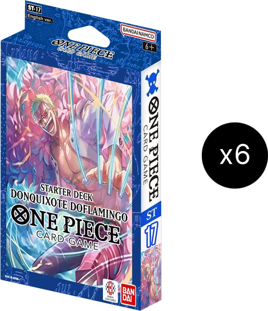 Image for Starter Deck 17: BLUE Donquixote Doflamingo Display - One Piece Card Game
