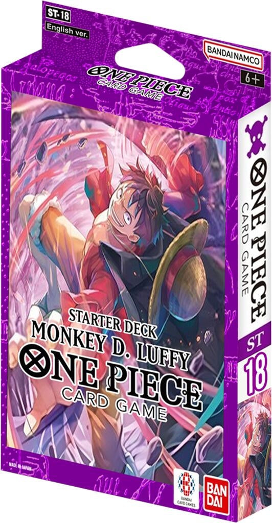 Image for Starter Deck 18: PURPLE Monkey.D.Luffy - One Piece Card Game