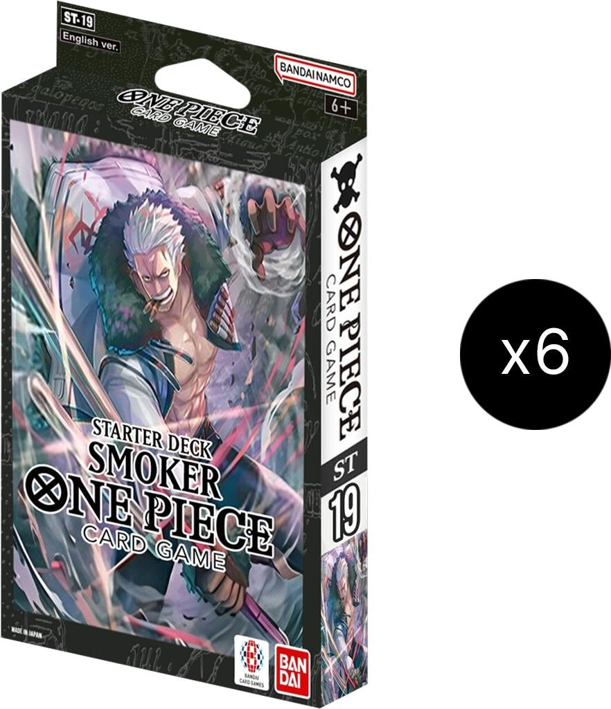 Image for Starter Deck 19: BLACK Smoker Display - One Piece Card Game