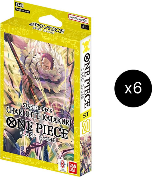 Image for Starter Deck 20: YELLOW Charlotte Katakuri Display - One Piece Card Game