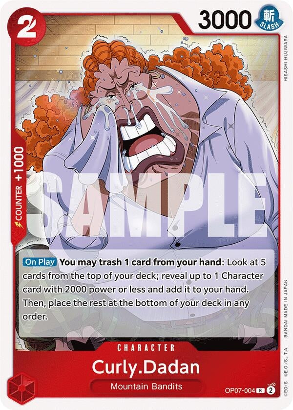Image for Curly.Dadan (OP07-004) (OP07) - One Piece Card Game