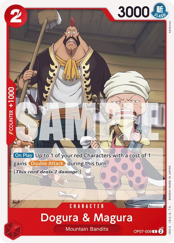 Image for Dogura & Magura (OP07-009) (OP07) - One Piece Card Game