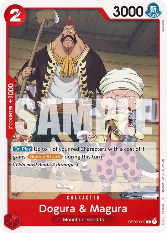 Image for Dogura & Magura (OP07-009) (OP07) - One Piece Card Game