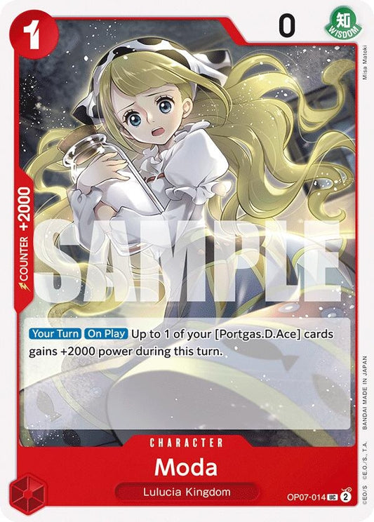 Image for Moda (OP07-014) (OP07) - One Piece Card Game
