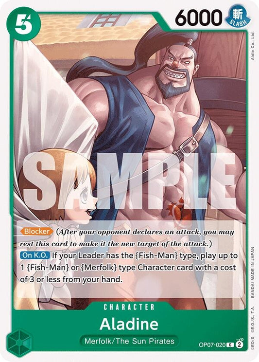 Image for Aladine (OP07-020) (OP07) - One Piece Card Game