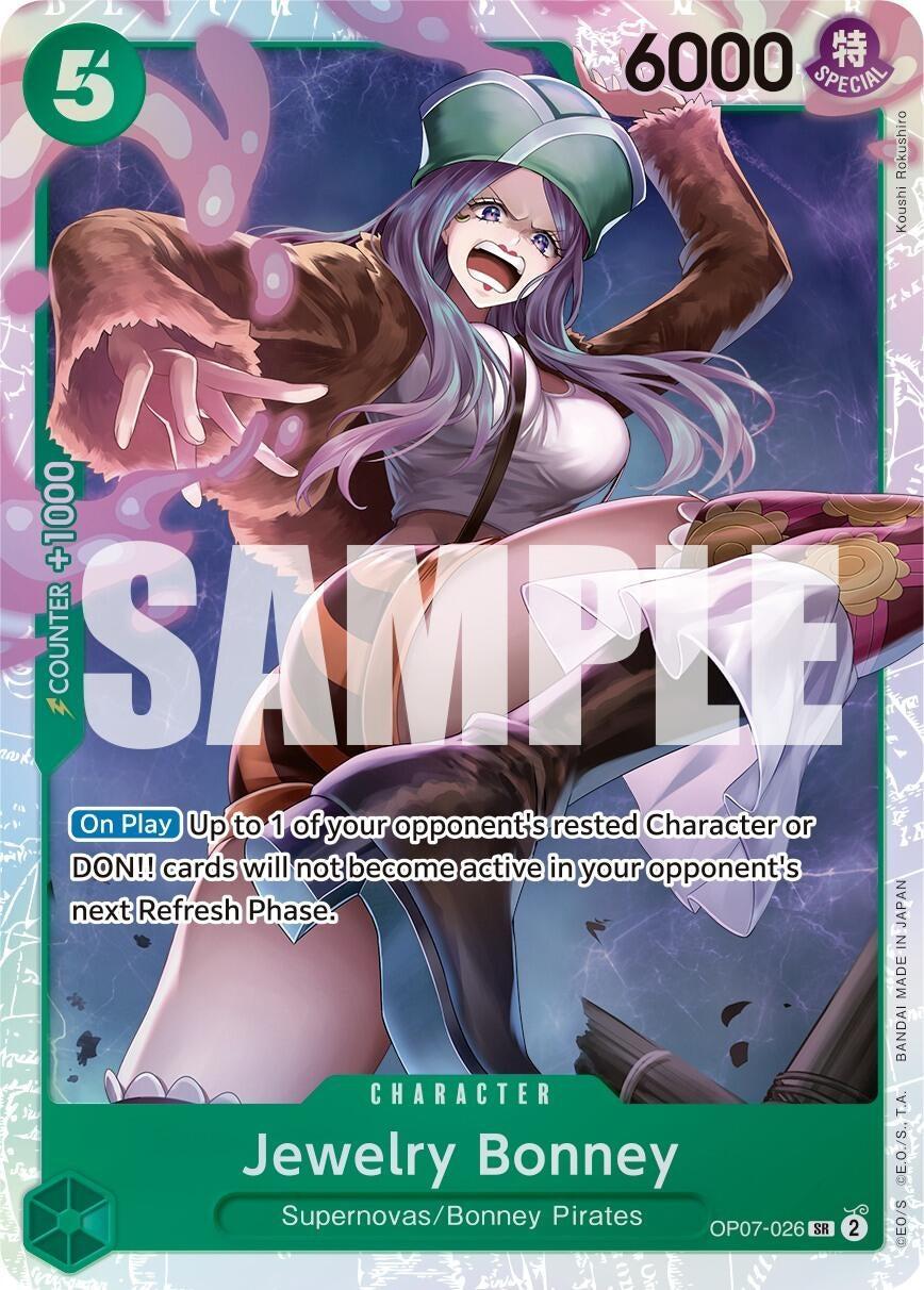 Image for Jewelry Bonney (026) (OP07-026) (OP07) - One Piece Card Game
