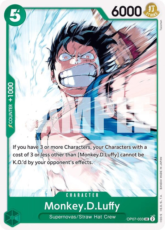 Image for Monkey.D.Luffy (033) (OP07-033) (OP07) - One Piece Card Game