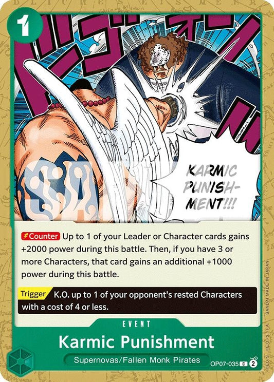 Image for Karmic Punishment (OP07-035) (OP07) - One Piece Card Game