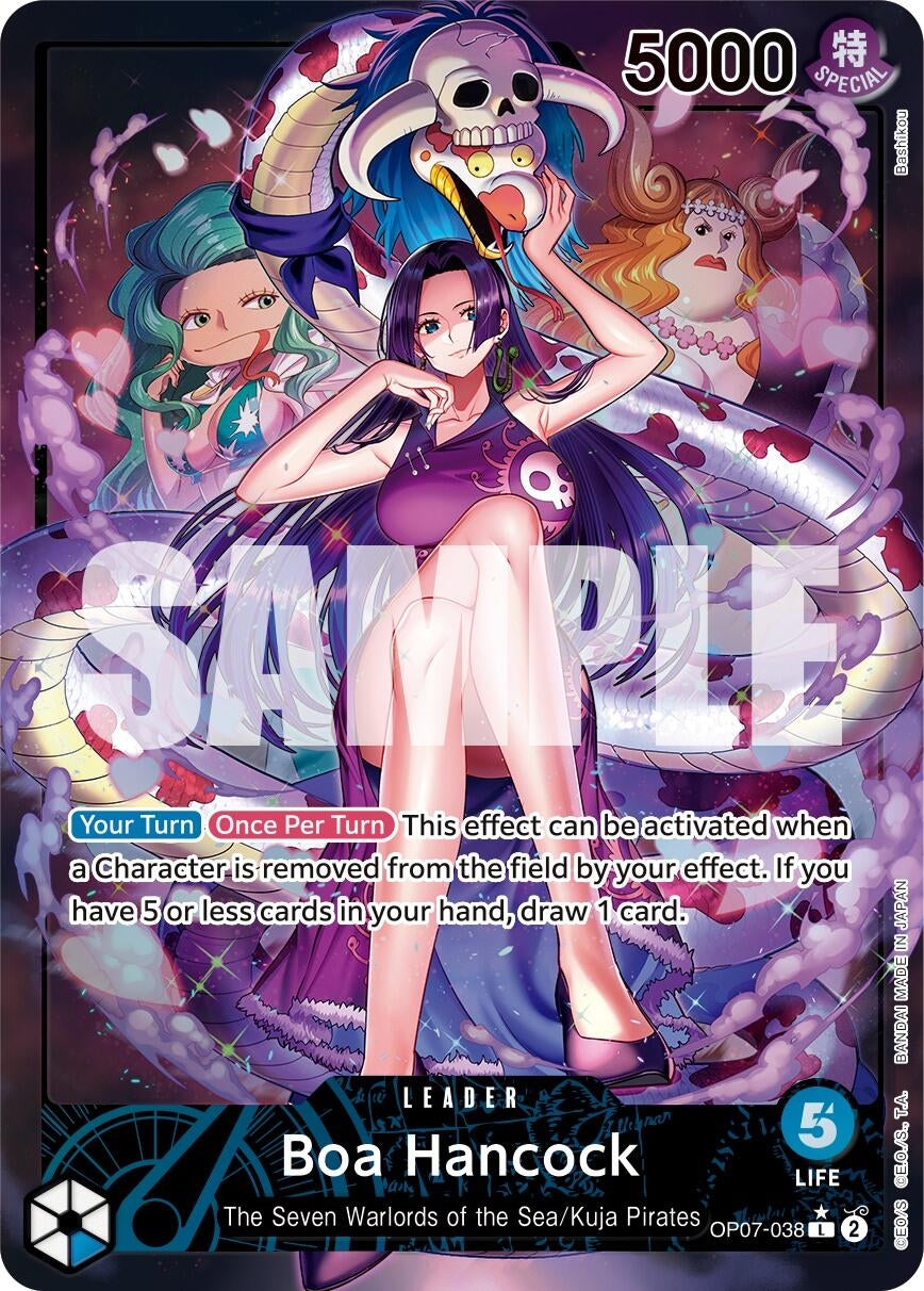 Image for Boa Hancock (038) (Parallel) (OP07-038) (OP07) - One Piece Card Game