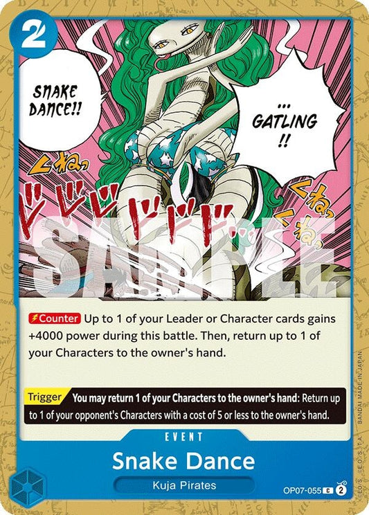 Image for Snake Dance (OP07-055) (OP07) - One Piece Card Game