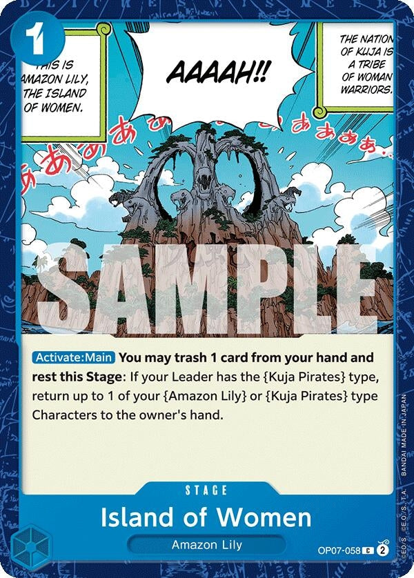 Image for Island of Women (OP07-058) (OP07) - One Piece Card Game