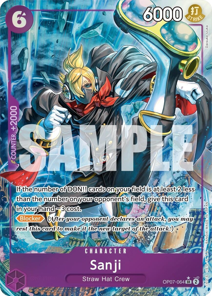 Image for Sanji (Parallel) (OP07-064) (OP07) - One Piece Card Game