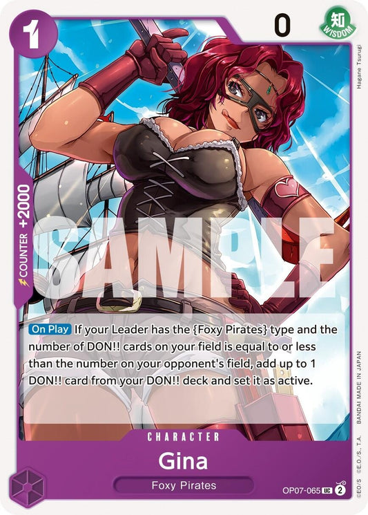 Image for Gina (OP07-065) (OP07) - One Piece Card Game