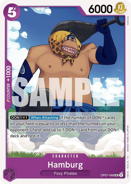 Image for Hamburg (OP07-068) (OP07) - One Piece Card Game