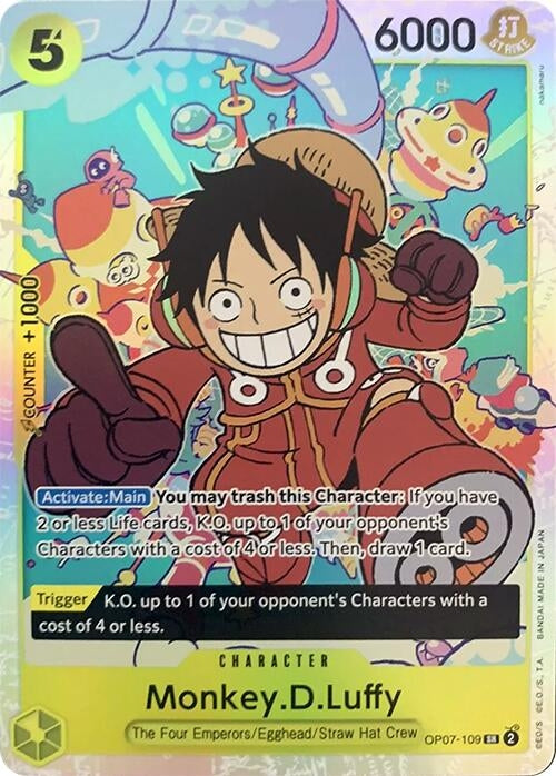 Image for Monkey.D.Luffy (109) (OP07-109) (OP07) - One Piece Card Game