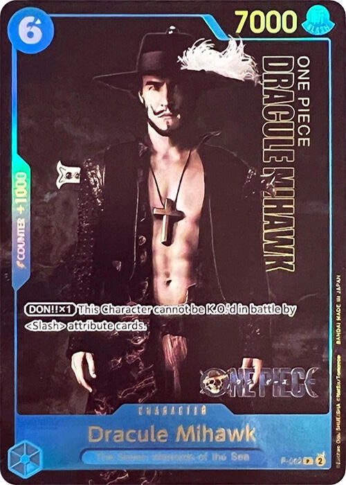 Image for Dracule Mihawk (Premium Card Collection -Live Action Edition-) (P-052) (OP-PR) - One Piece Card Game