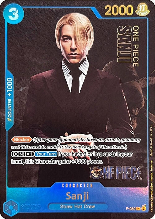 Image for Sanji (Premium Card Collection -Live Action Edition-) (P-050) (OP-PR) - One Piece Card Game