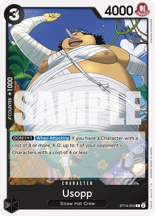 Image for Usopp (ST14-002) (ST-14) - One Piece Card Game