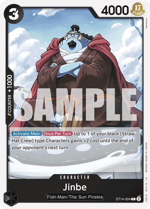 Image for Jinbe (ST14-004) (ST-14) - One Piece Card Game