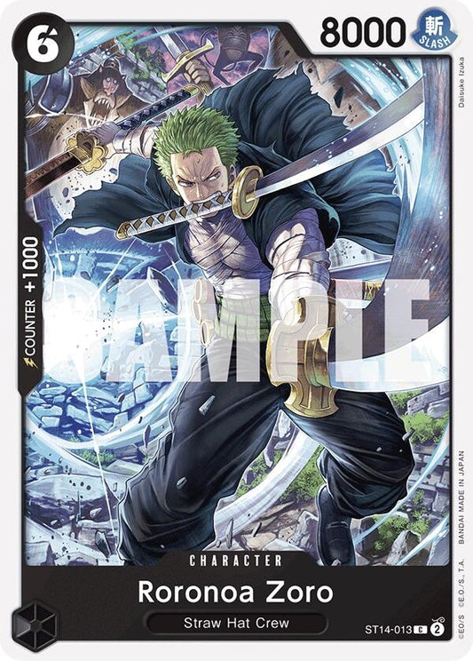Image for Roronoa Zoro (ST14-013) (ST-14) - One Piece Card Game