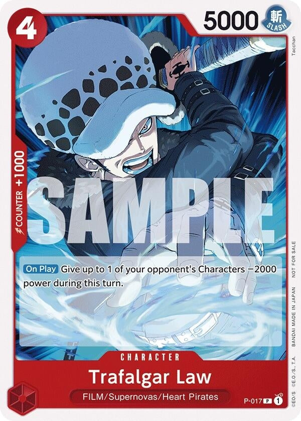 Image for Trafalgar Law (Tournament Pack Vol. 7) (P-017) (OP-PR) - One Piece Card Game