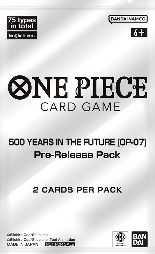 Image for 500 Years in the Future - Pre-Release Pack - One Piece Card Game