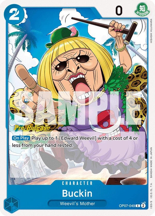 Image for Buckin (OP07-049) (OP07 PRE) - One Piece Card Game