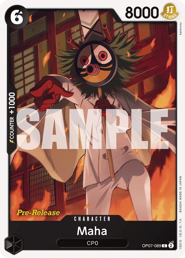 Image for Maha (OP07-089) (OP07 PRE) - One Piece Card Game