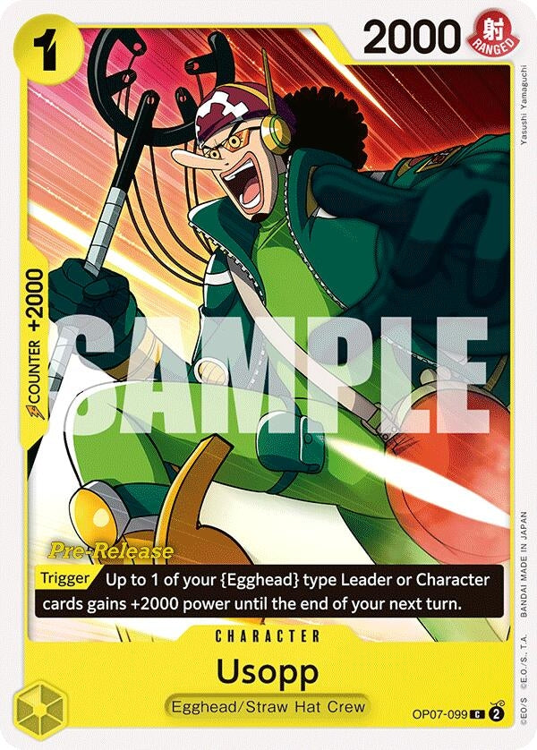 Image for Usopp (OP07-099) (OP07 PRE) - One Piece Card Game
