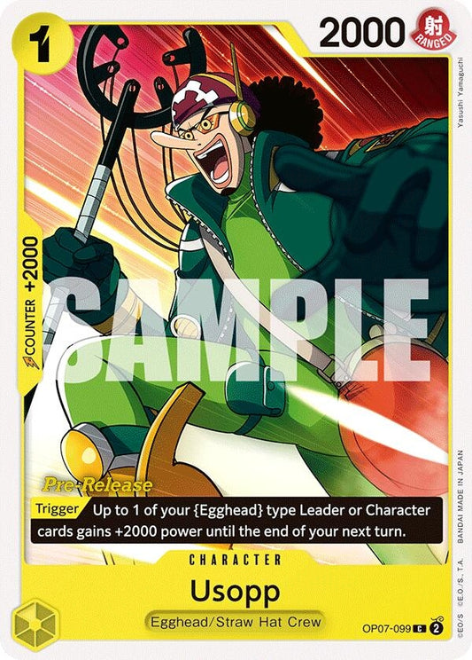 Image for Usopp (OP07-099) (OP07 PRE) - One Piece Card Game