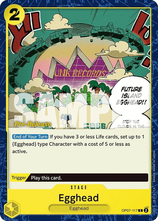 Image for Egghead (OP07-117) (OP07 PRE) - One Piece Card Game