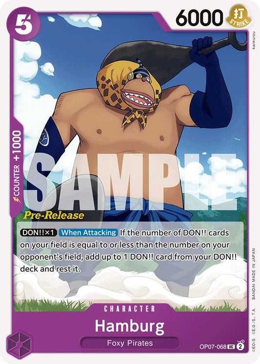 Image for Hamburg (OP07-068) (OP07 PRE) - One Piece Card Game