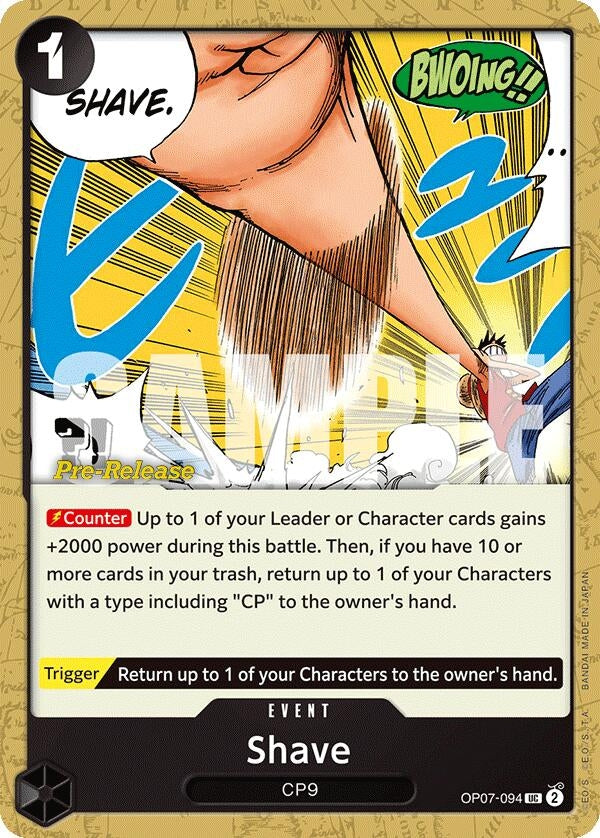 Image for Shave (OP07-094) (OP07 PRE) - One Piece Card Game