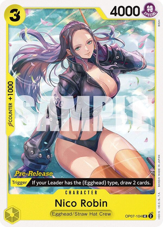 Image for Nico Robin (OP07-104) (OP07 PRE) - One Piece Card Game