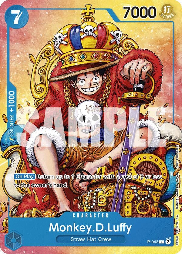 Image for Monkey.D.Luffy (Convention Promo 2024) (P-043) (OP-PR) - One Piece Card Game